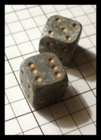 Dice : Dice - 6D Pipped - Grey Rough Stone - Ebay Feb 2012